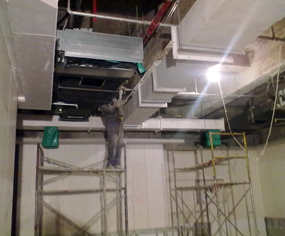 無機纖維吸音噴涂裝飾效果 山東無機纖維噴涂(圖2)