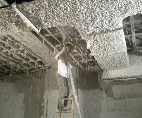 無機(jī)纖維保溫吸聲噴涂,吸音噴涂 無機(jī)纖維保溫吸聲噴涂(圖2)