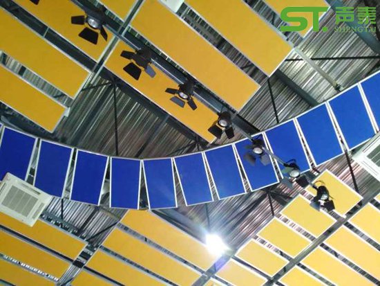 體育館防火吸音板(圖3) 體育館防火吸音板(圖3)