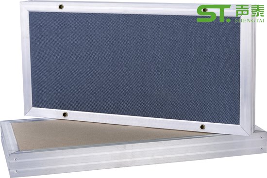 體育館懸吊空間吸聲體(圖1) 體育館懸吊空間吸聲體(圖1)