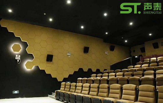 電影院布藝軟包吸音板(圖1) 電影院布藝軟包吸音板(圖1)